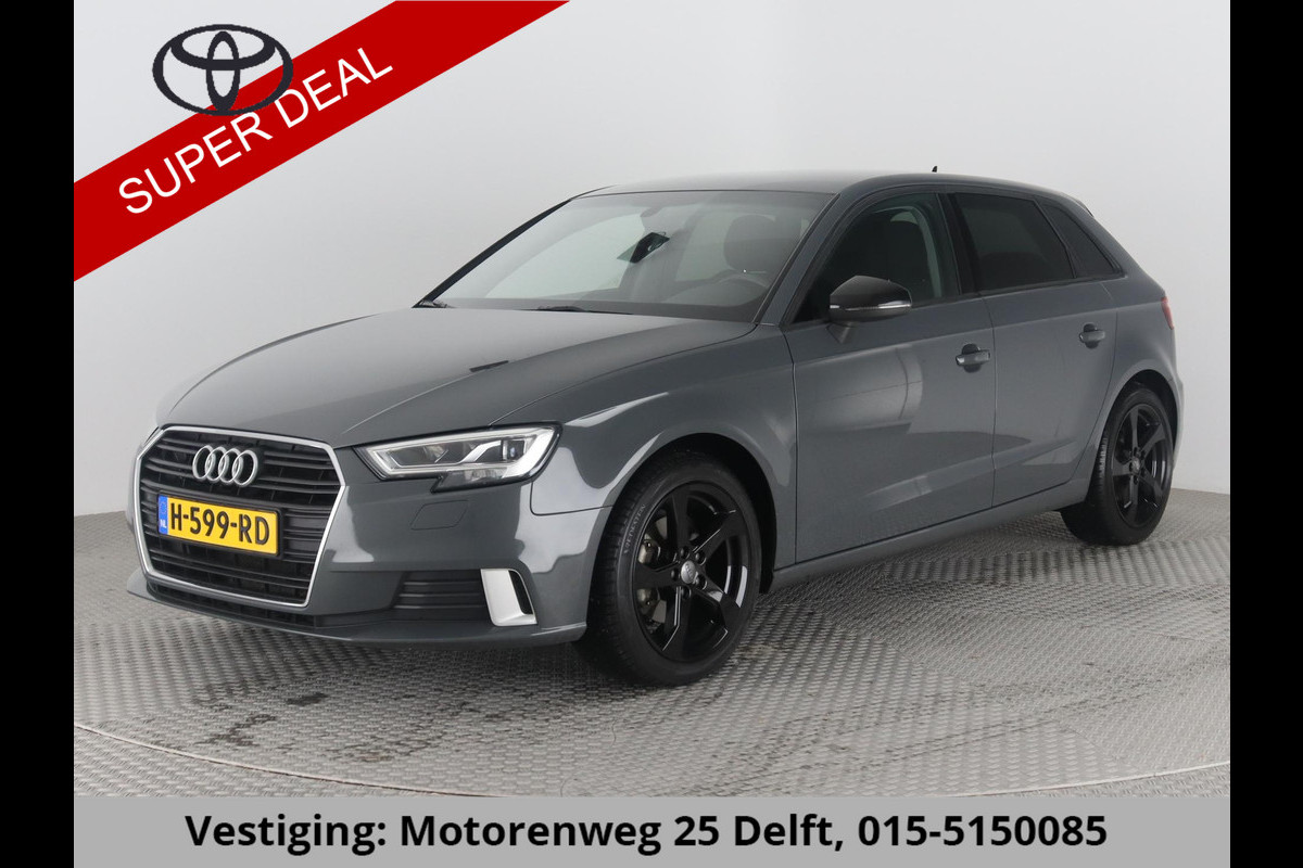 Audi A3 SPORTBACK 30 TFSI ADVANCE VIRTUAL COCKPIT 1e EIG TOT 2 JAAR GARANTIE Cruise control, NAVI,  Bluetooth LMV,