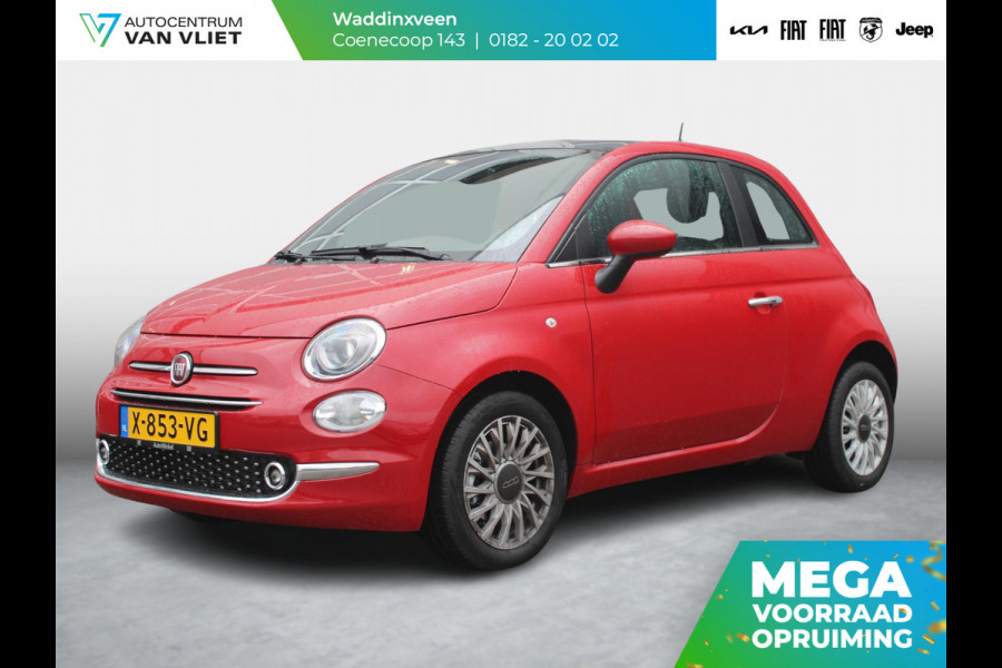 Fiat 500 Hybrid Dolcevita | MY24 | Clima | Cruise | PDC | 15" | Pan. dak | 7" TFT Display | Apple Carplay | Beschikbaar in overleg