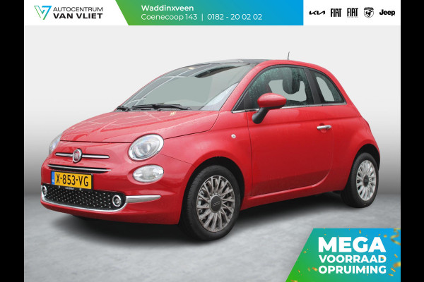 Fiat 500 Hybrid Dolcevita | MY24 | Clima | Cruise | PDC | 15" | Pan. dak | 7" TFT Display | Apple Carplay | Beschikbaar in overleg