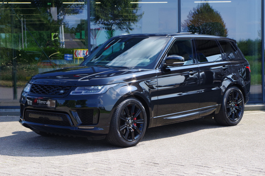 Land Rover Range Rover Sport P400e HSE 404 PK Dynamic Stealth Plug-In Hybride, Panoramadak, Gekoelde & Verwarmde Stoelen, Head-Up Display, Adap. Cruise Contr