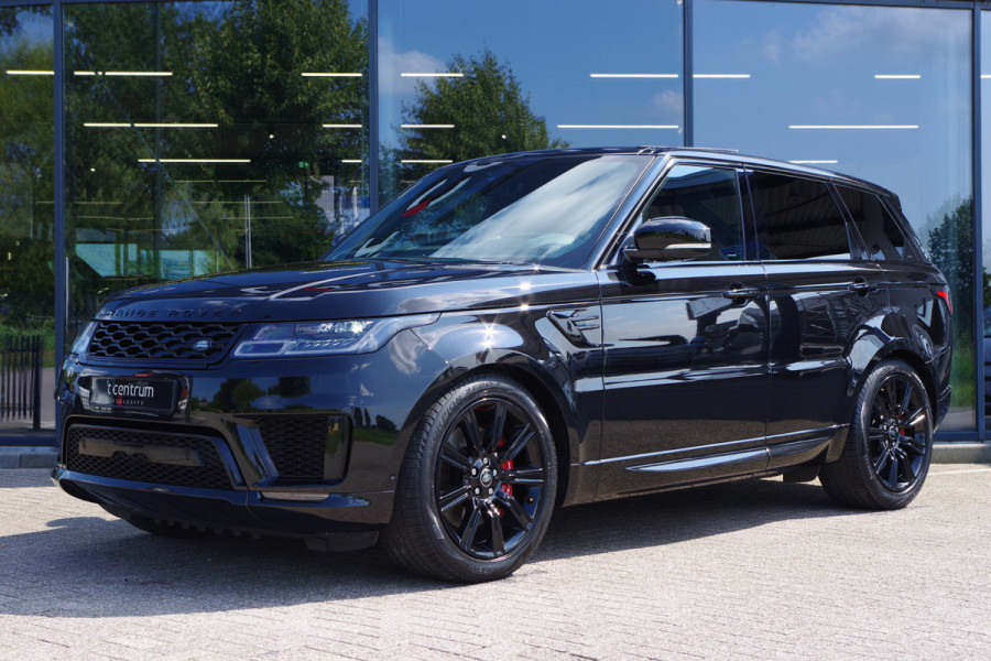 Land Rover Range Rover Sport P400e HSE 404 PK Dynamic Stealth Plug-In Hybride, Panoramadak, Gekoelde & Verwarmde Stoelen, Head-Up Display, Adap. Cruise Contr