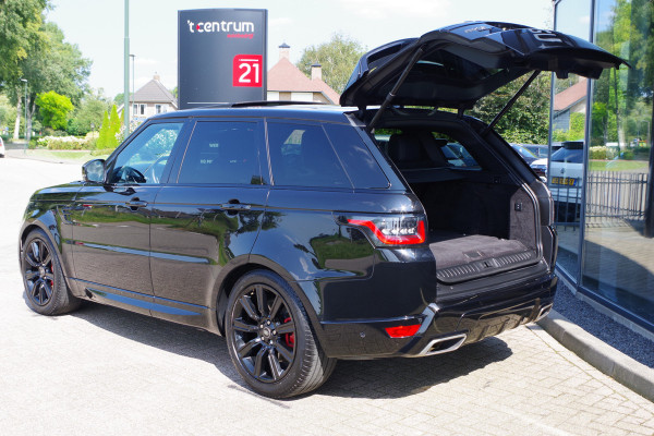 Land Rover Range Rover Sport P400e HSE 404 PK Dynamic Stealth Plug-In Hybride, Panoramadak, Gekoelde & Verwarmde Stoelen, Head-Up Display, Adap. Cruise Contr