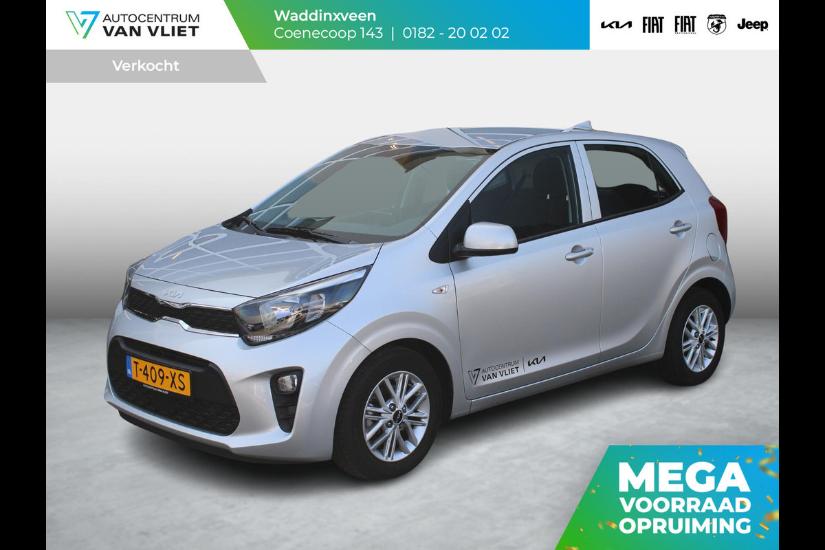 Kia Picanto 1.0 DPi DynamicLine | Camera | Carplay | Cruise | Airco | 14'' lichtmetaal