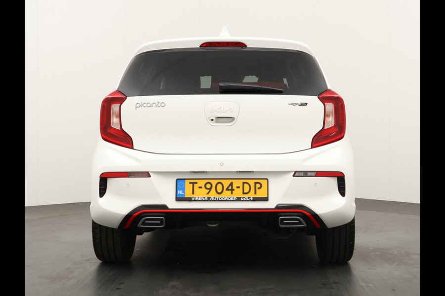 Kia Picanto 1.0 T-GDi GT-Line 5p 100PK - Cruise Control - Leder - Climate Control - Navigatie - Apple/Android Carplay - Fabrieksgarantie Tot 2030