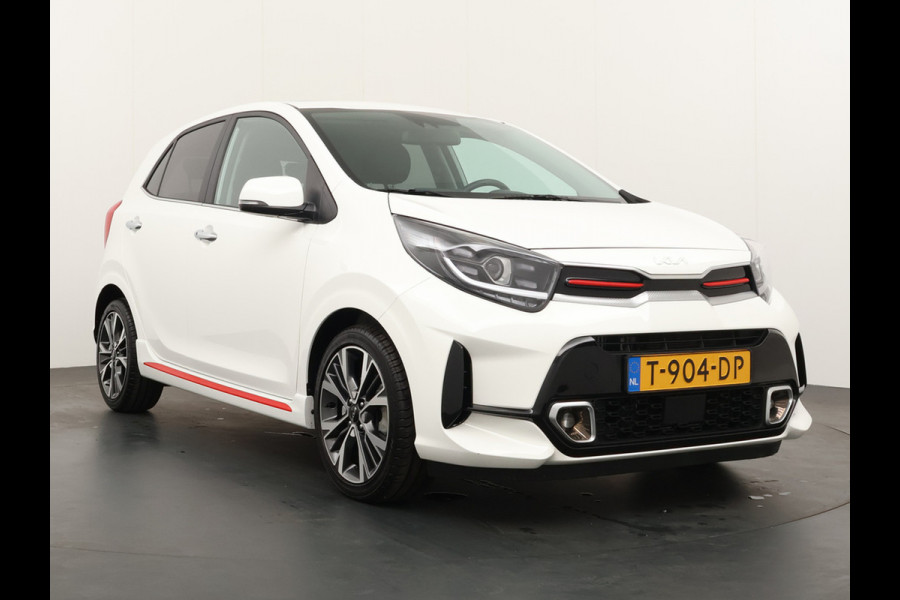 Kia Picanto 1.0 T-GDi GT-Line 5p 100PK - Cruise Control - Leder - Climate Control - Navigatie - Apple/Android Carplay - Fabrieksgarantie Tot 2030