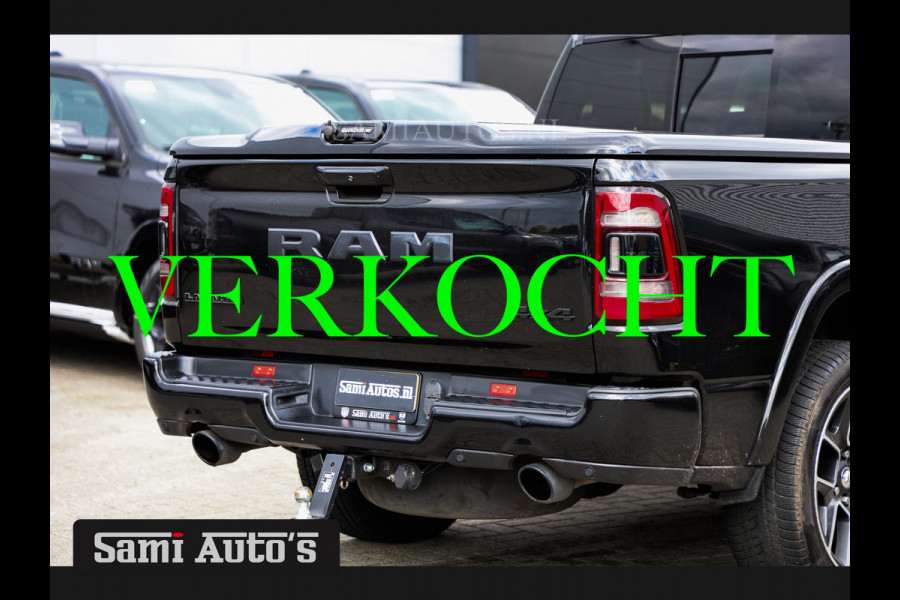 Dodge Ram 1500 SPORT BLACK APPEARANCE | 5.7 V8 HEMI 402PK | GROOT SCHEM | LUCHTVERING A | PANODAK | DUBBELE CABINE | DC | 5 PERSOONS | 4X4 | PICK UP GRIJSKENTEKEN |