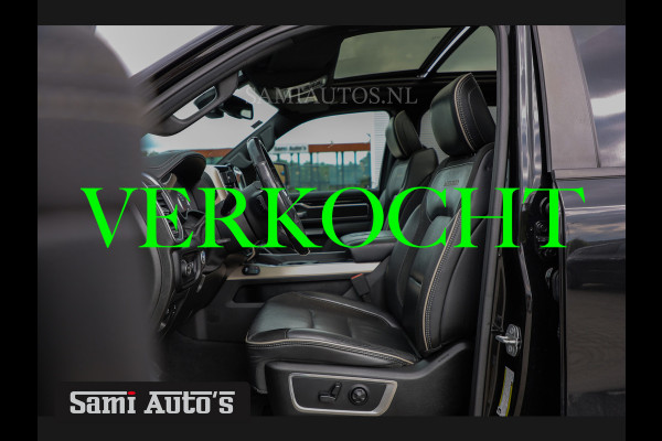 Dodge Ram 1500 SPORT BLACK APPEARANCE | 5.7 V8 HEMI 402PK | GROOT SCHEM | LUCHTVERING A | PANODAK | DUBBELE CABINE | DC | 5 PERSOONS | 4X4 | PICK UP GRIJSKENTEKEN |