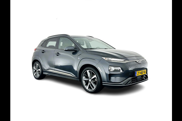 Hyundai Kona EV Premium 64 kWh (INCL-BTW) *FULL-LEATHER | HEAD-UP | FULL-LED | NAVI-FULLMAP | DAB | ADAPTIVE-CRUISE | KRELL-AUDIO | KEYLESS | CAMERA | BLIND-SPOT | LANE-ASSIST | VIRTUAL-COCKPIT | TOWBAR | COMFORT-SEATS | 1