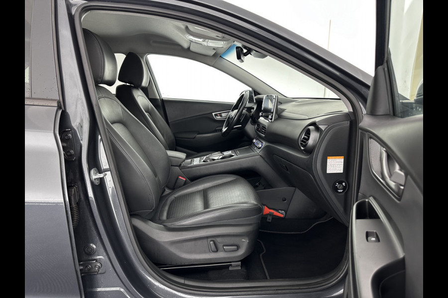 Hyundai Kona EV Premium 64 kWh (INCL-BTW) *FULL-LEATHER | HEAD-UP | FULL-LED | NAVI-FULLMAP | DAB | ADAPTIVE-CRUISE | KRELL-AUDIO | KEYLESS | CAMERA | BLIND-SPOT | LANE-ASSIST | VIRTUAL-COCKPIT | TOWBAR | COMFORT-SEATS | 1