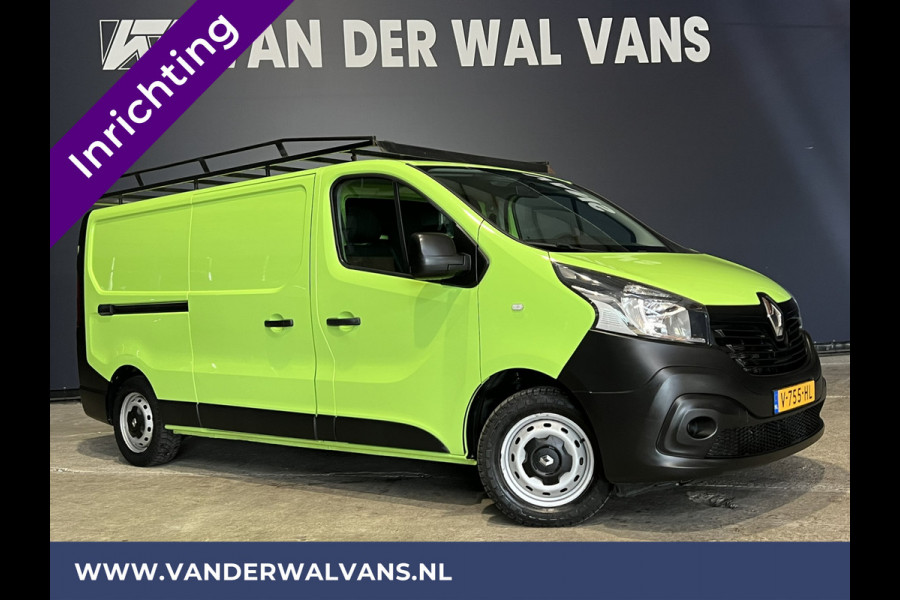 Renault Trafic 1.6 dCi L2H1 inrichting Euro6 Airco | Navigatie | Imperiaal | Trekhaak cruisecontrol, parkeersensoren, bijrijdersbank