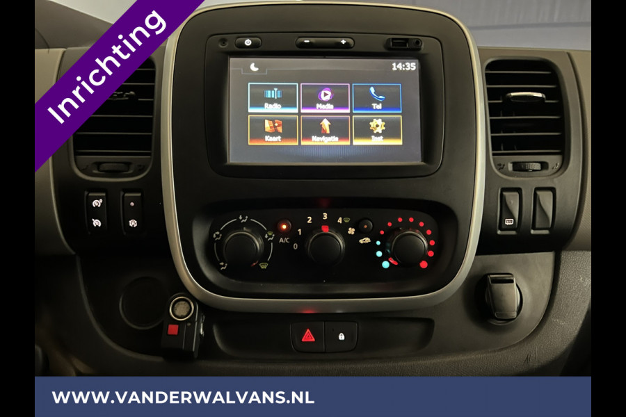 Renault Trafic 1.6 dCi L2H1 inrichting Euro6 Airco | Navigatie | Imperiaal | Trekhaak cruisecontrol, parkeersensoren, bijrijdersbank