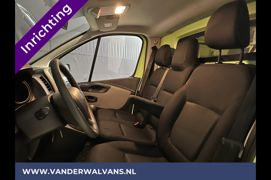 Renault Trafic 1.6 dCi L2H1 inrichting Euro6 Airco | Navigatie | Imperiaal | Trekhaak cruisecontrol, parkeersensoren, bijrijdersbank