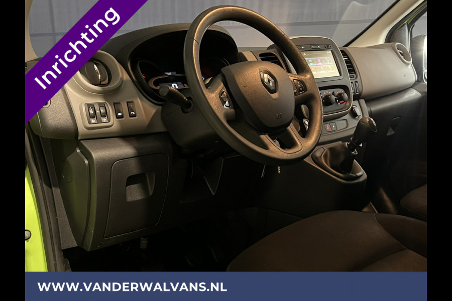 Renault Trafic 1.6 dCi L2H1 inrichting Euro6 Airco | Navigatie | Imperiaal | Trekhaak cruisecontrol, parkeersensoren, bijrijdersbank