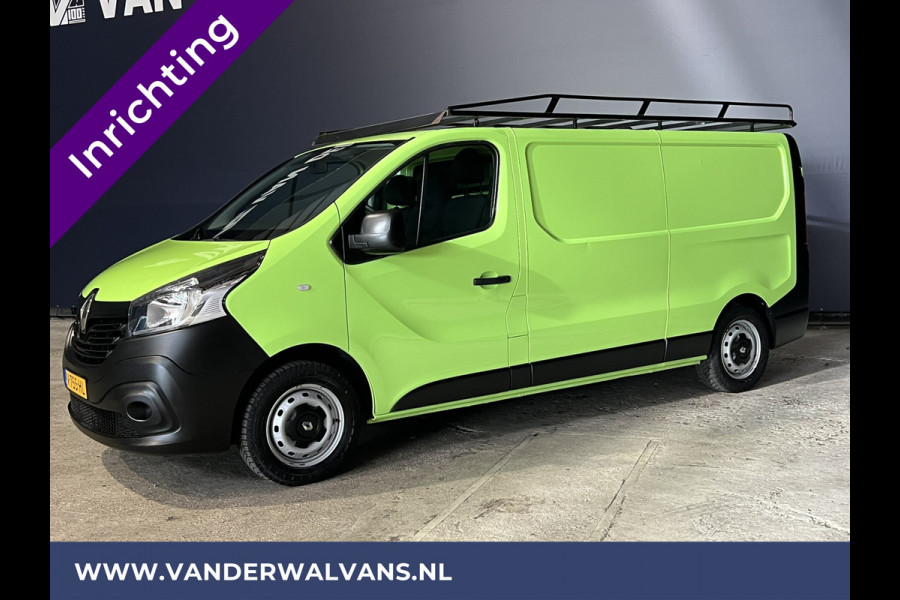 Renault Trafic 1.6 dCi L2H1 inrichting Euro6 Airco | Navigatie | Imperiaal | Trekhaak cruisecontrol, parkeersensoren, bijrijdersbank