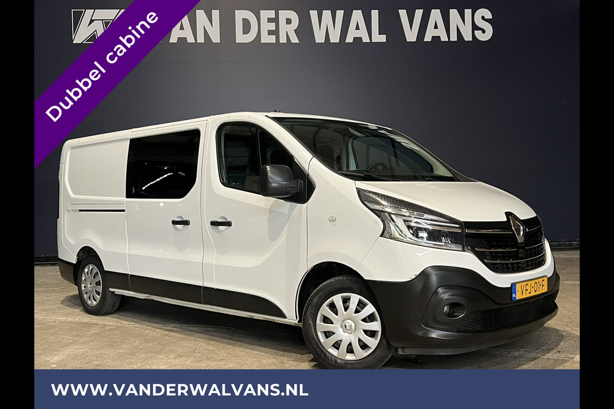 Renault Trafic 2.0 dCi 120pk Dubbele Cabine L2H1 inrichting Omvormer Euro6 Airco | Navigatie | Camera 5-Zits, cruisecontrol, parkeersensoren, trekhaak