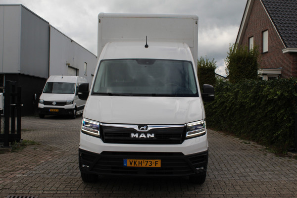 MAN E-TGE ETGE 3.140 ATHLET Automaat Bakwagen Meubelbak ✓ airco ✓ navigatie ✓ cruise control ✓ Led ✓ Koffer