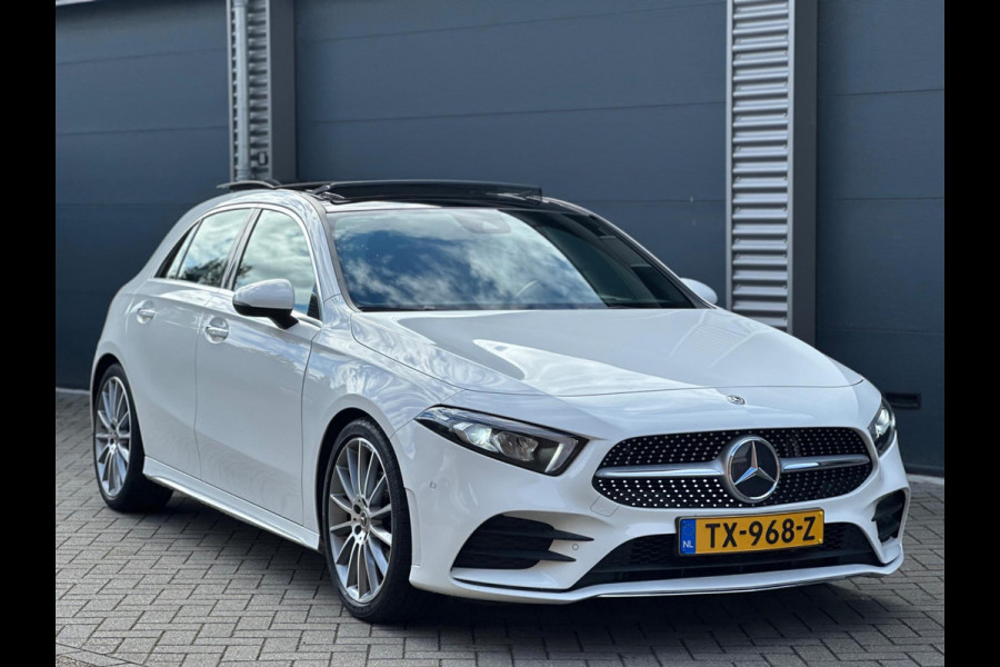 Mercedes-Benz A-Klasse 200 AUTOMAAT 163 PK LAUNCH EDITION PLUS,AMG STYLING,PANORAMADAK, LED VERLICHTING