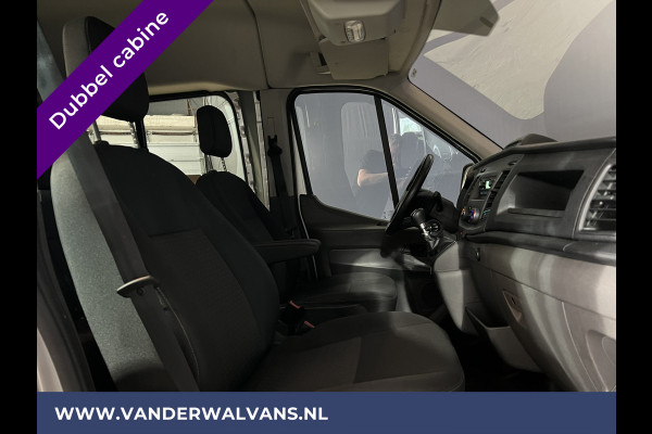 Ford Transit 2.0 TDCI 130pk L3H2 Dubbele cabine Euro6 Airco | 6 Zits | Trekhaak | LED Cruisecontrol, parkeersensoren, verwarmde voorruit