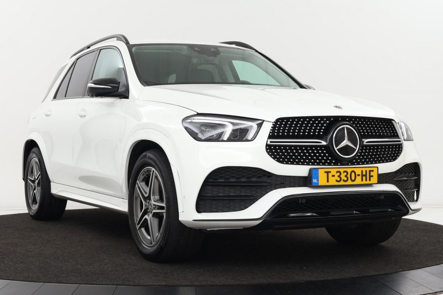 Mercedes-Benz GLE 300d 4Matic AMG Night | Trekhaak | Adaptive cruise | Burmester | Leder | 360 camera | Stoelverwarming | Carplay | Memory | Navigatie