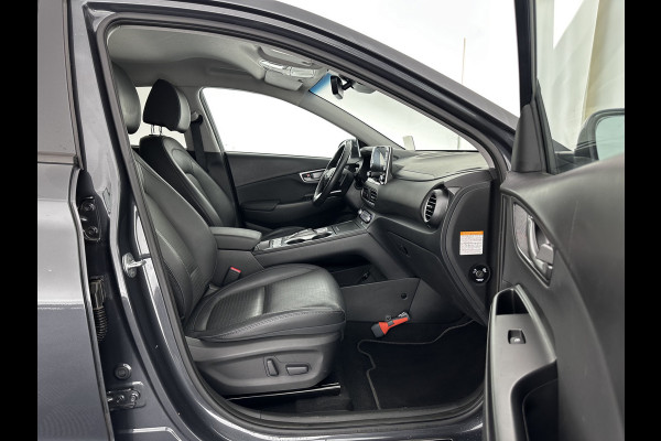 Hyundai Kona EV Premium 64 kWh (INCL-BTW) *VOLLEDER | HEAD-UP | FULL-LED | NAVI-FULLMAP | DAB | ADAPTIVE-CRUISE | KRELL-AUDIO | KEYLESS | CAMERA | BLIND-SPOT | LANE-ASSIST | VIRTUAL-COCKPIT | SHIFT-PADDLES | COMFORT-SEATS