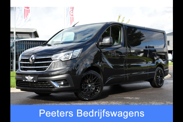 Renault Trafic 2.0 dCi 130 T30 L2H1 Black Edition Camera, Cruise, Sensoren, Mutlimedia, 130PK, Trekhaak, Led, UNIEK!