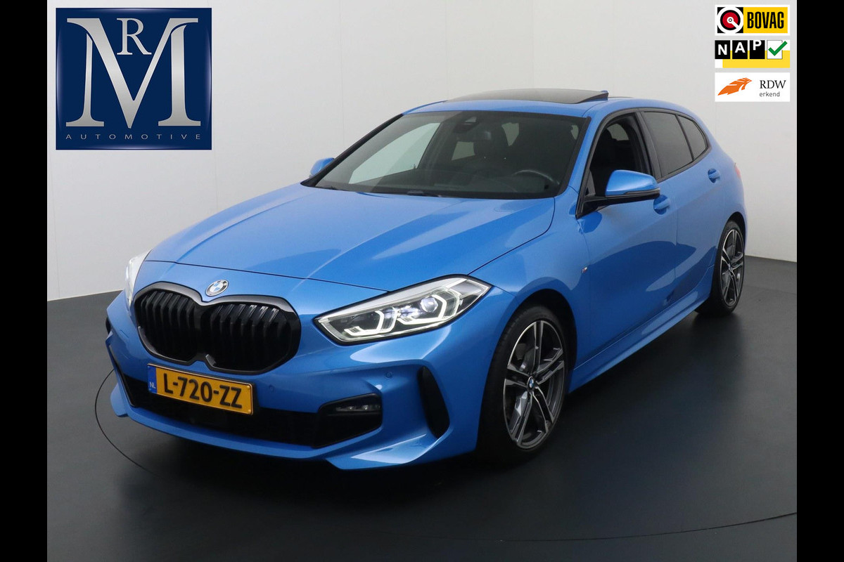 BMW 1-serie 118i UNIEK! | ADD. CRUISE | LEDER+stoelverw. | CAMERA | APPLE CARPLAY | PANORAMADAK | 1e eig. DEALER ONDERHOUDEN