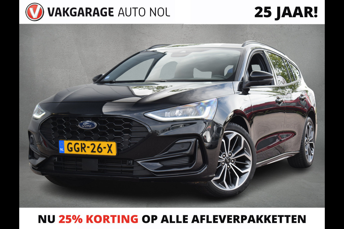 Ford FOCUS Wagon 1.0 EcoBoost Hybrid ST Line X | HUD | Apple CarPlay | Stuur- en stoelverw.