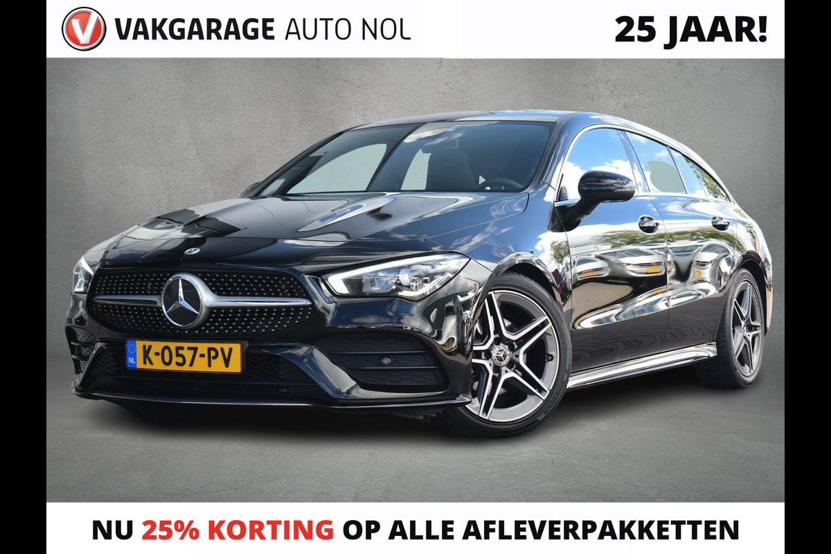 Mercedes-Benz CLA-Klasse Shooting Brake 180 Business Solution AMG | Trekhaak | Pano | Burmester | Leer/ Alcantara