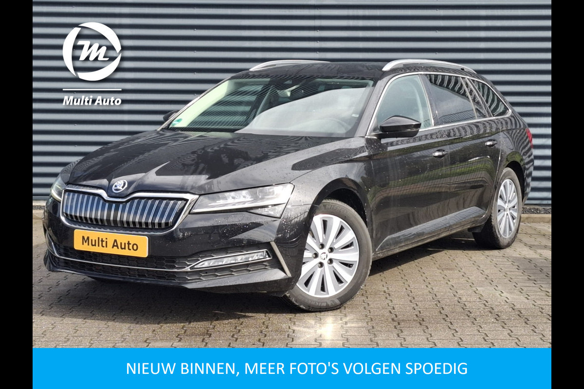 Škoda Superb Combi 1.4 TSI iV Business Edition Plus Plug in Hybrid PHEV | Sportstoelen | Crystal LED | Apple Carplay | Navigatie | Camera | Cruise Control | DAB |