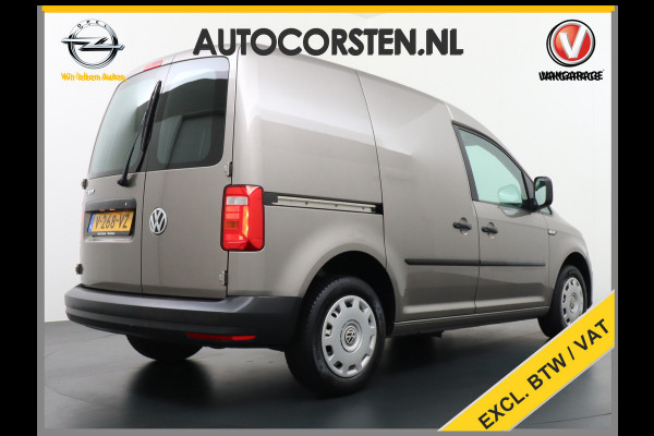 Volkswagen Caddy 2.0TDI L1H1 Airco Bluetooth Schuifdeur Betonplex Vloer BMT E-Business Tussenschot volledig ABS ASR ESP Euro 6