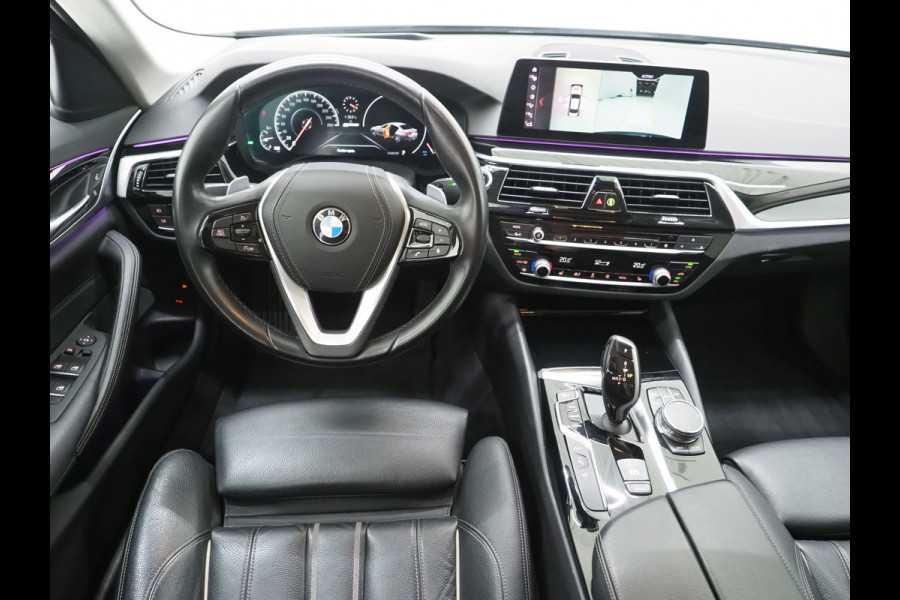 BMW 5 Serie 530e iPerformance High Executive | Virtual Cockpit | 360 | Leder | LED | Sfeerverlichting