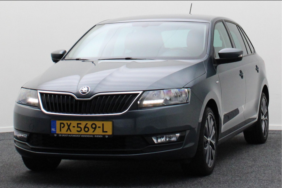 Škoda Rapid Spaceback 1.0 TSI Greentech Drive Climate, Cruise, Navigatie, Bluetooth, PDC, Stoelverw., Getint Glas, 16''