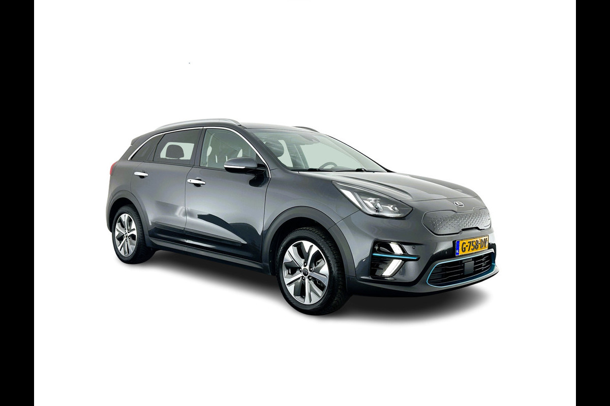 Kia e-Niro ExecutiveLine 64 kWh (INCL-BTW) Aut. *VOLLEDER | JBL-SOUND | FULL-LED | NAVI-FULLMAP | DAB | ADAPT.CRUISE | CAMERA | MEMORY-PACK | LANE-ASSIST | KEYLESS | DIGI-COCKPIT | SHIFT-PADDLES | COMFORT-SEATS | 17"ALU*