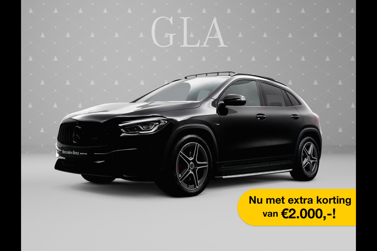 Mercedes-Benz GLA 250 4-Matic AMG Night Edition Aut- Panodak I Sfeerverlichting I Carbon Pakket I Sideskirts I Camera