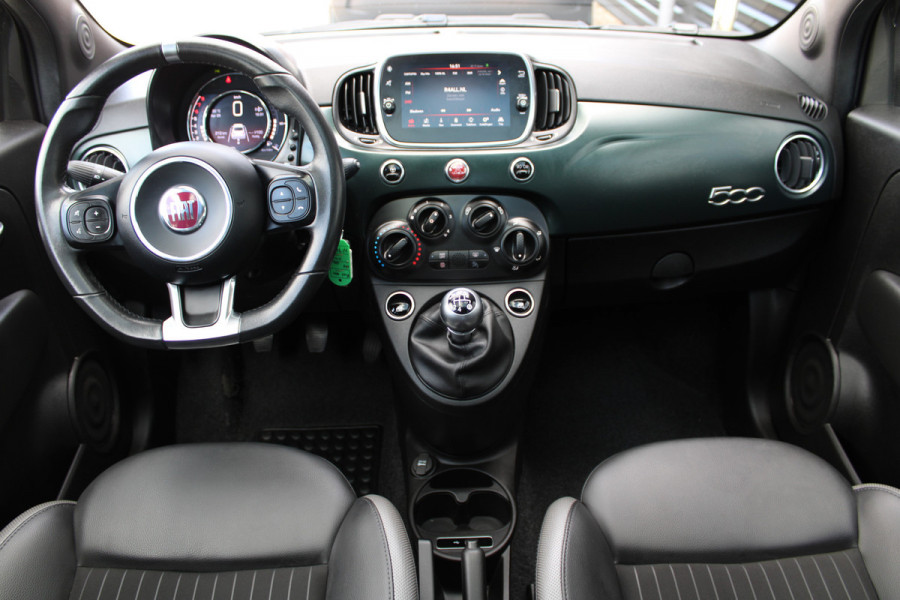 Fiat 500 1.2 Rockstar | Navi | Bluetooth | Panorama dak | Parkeersensoren