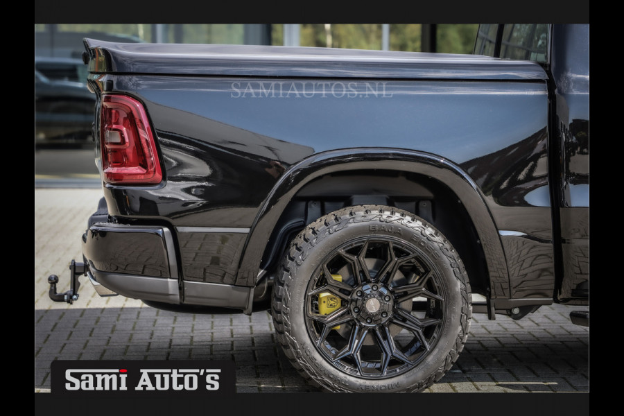 Dodge Ram 2025 LARAMIE NIGHT | 14,4 SCHERM + 10.2 INCH PASSENGER SCREEN | HURRICAN 420PK 636 Nm TWIN TURBO | PRIJS MET LPG EN COVER EN GAR DUBBELE CABINE | PICK UP | 5 PERSOONS | DC | GRIJSKENTEKEN | VOORAAD 2220 - 5039