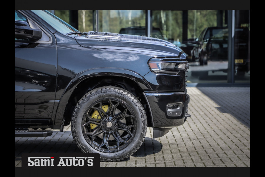 Dodge Ram 2025 LARAMIE NIGHT | 14,4 SCHERM + 10.2 INCH PASSENGER SCREEN | HURRICAN 420PK 636 Nm TWIN TURBO | PRIJS MET LPG EN COVER EN GAR DUBBELE CABINE | PICK UP | 5 PERSOONS | DC | GRIJSKENTEKEN | VOORAAD 2220 - 5039