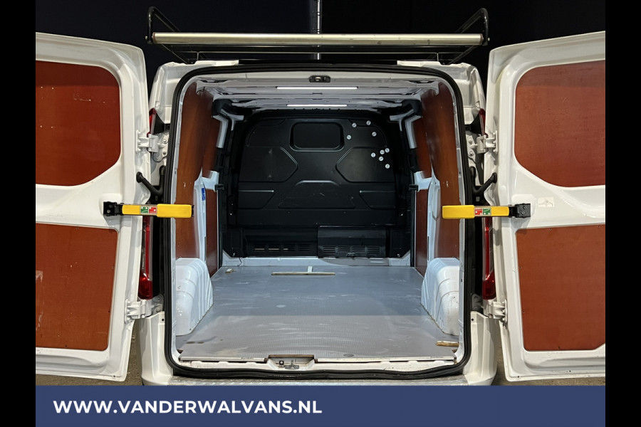 Ford Transit Custom 2.0 TDCI 130pk L2H1 Euro6 Airco | 2x zijdeur | Imperiaal | Navigatie | Android Auto LED, Cruisecontrol, Parkeersensoren, Verwarmde voorruit, Bijrijdersbank