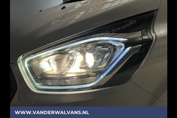 Ford Transit Custom 2.0 TDCI 130pk L2H1 Euro6 Airco | 2x zijdeur | Imperiaal | Navigatie | Android Auto LED, Cruisecontrol, Parkeersensoren, Verwarmde voorruit, Bijrijdersbank