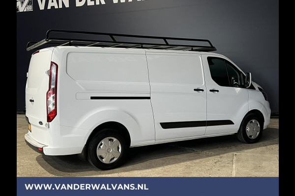 Ford Transit Custom 2.0 TDCI 130pk L2H1 Euro6 Airco | 2x zijdeur | Imperiaal | Navigatie | Android Auto LED, Cruisecontrol, Parkeersensoren, Verwarmde voorruit, Bijrijdersbank