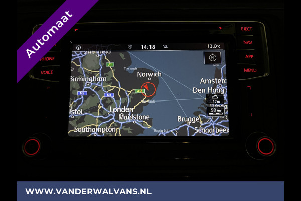 Volkswagen Transporter 2.0 TDI 150pk Automaat L2H1 inrichting Euro6 Airco | Omvormer | Camera | Navigatie Apple Carplay, Android Auto, Cruisecontrol, Parkeersensoren, Trekhaak, Achterklep