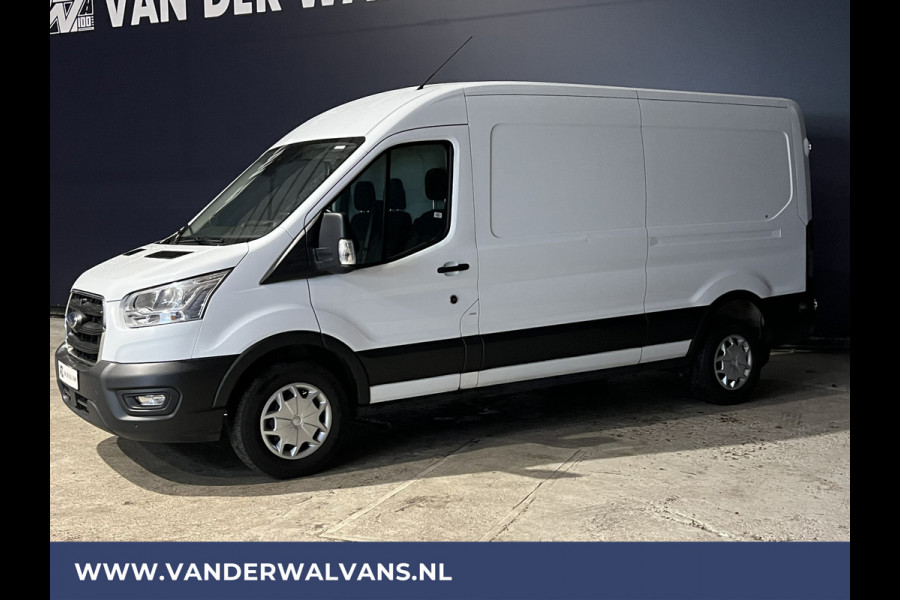 Ford Transit 2.0 TDCI 131pk L3H2 Euro6 Airco | Camera | Navigatie | Apple Carplay Cruisecontrol, LED, Parkeersensoren, Stoelverwarming, Verwarmde voorruit, Bijrijdersbank