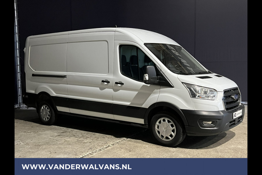 Ford Transit 2.0 TDCI 131pk L3H2 Euro6 Airco | Camera | Navigatie | Apple Carplay Cruisecontrol, LED, Parkeersensoren, Stoelverwarming, Verwarmde voorruit, Bijrijdersbank