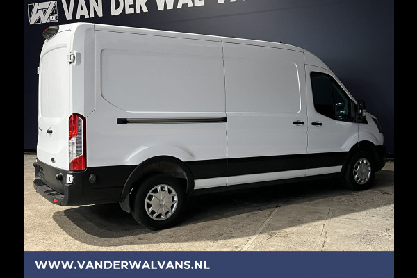 Ford Transit 2.0 TDCI 131pk L3H2 Euro6 Airco | Camera | Navigatie | Apple Carplay Cruisecontrol, LED, Parkeersensoren, Stoelverwarming, Verwarmde voorruit, Bijrijdersbank