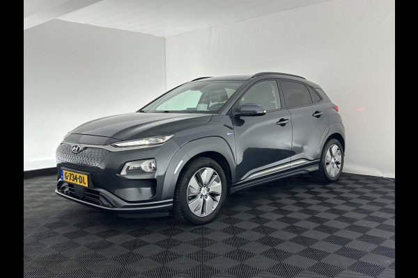 Hyundai Kona EV Premium 64 kWh (INCL-BTW) *VOLLEDER | HEAD-UP | FULL-LED | NAVI-FULLMAP | DAB | ADAPTIVE-CRUISE | KRELL-AUDIO | KEYLESS | CAMERA | BLIND-SPOT | LANE-ASSIST | VIRTUAL-COCKPIT | COMFORT-SEATS | 17''ALU*