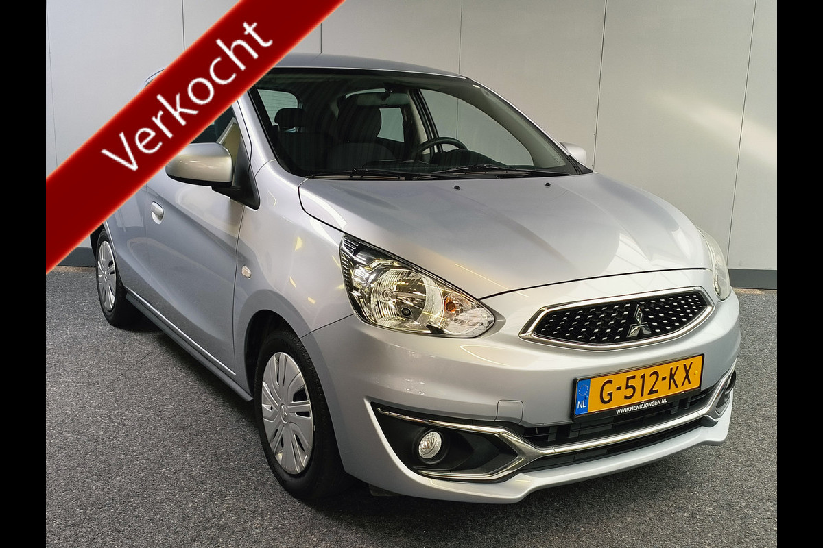 Mitsubishi Space Star 1.0 Cool+ uit 2019 Rijklaar + 12 maanden Bovag-garantie Henk Jongen Auto's in Helmond,  al 50 jaar service zoals 't hoort!