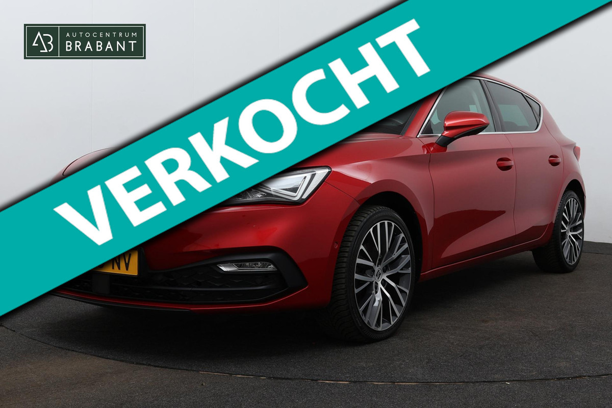 Seat Leon 1.5 eTSI FR (Goed Onderhouden, Navi, Carplay, Camera, PDC V+A, StoelV, Etc)