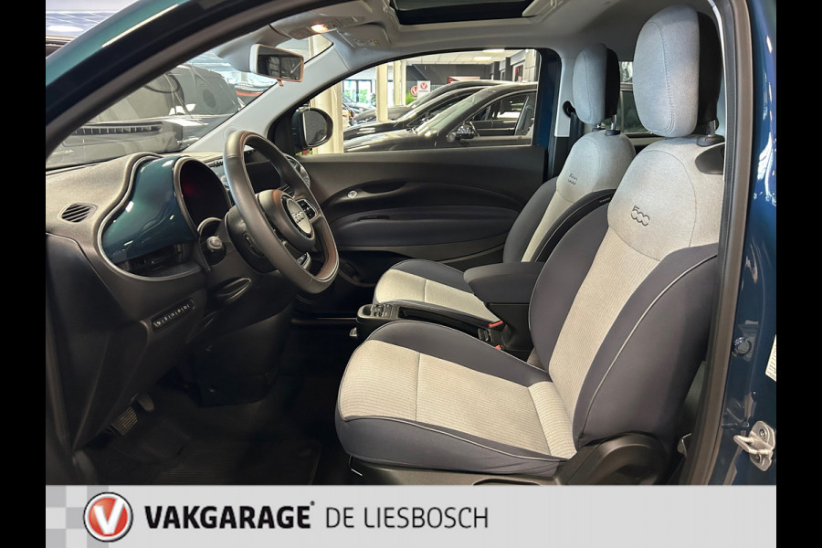 Fiat 500E Icon 42 kWh / Airco / camera / elektrisch bedienbaar Panoramadak / Navigatie / subsidie €2000,-