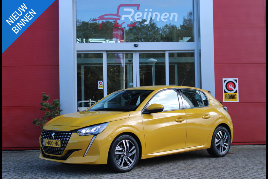 Peugeot 208 1.2 100PK Allure | DIGITAAL INSTRUMENTENPANEEL | NAVIGATIE 10" TOUCHSCREEN | APPLE CARPLAY/ANDROID AUTO | ACHTERUITRIJ CAMERA | CLIMATE CONTROL | LICHTMETALEN VELGEN | DAB+ RADIO | GETINTE RUITEN |