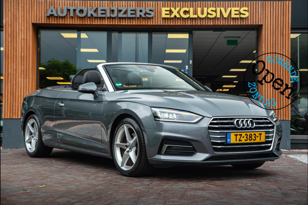 Audi A5 Cabriolet 2.0 TFSI MHEV Design Pro Line Plus Virtueel cockpit Stoelverw. Camera